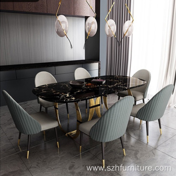 Modern Dining Table And Dining Garden Chair Set